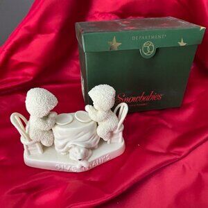 Dept 56 Snowbabies-Give Thanks-Retired-56-69423 New-Other